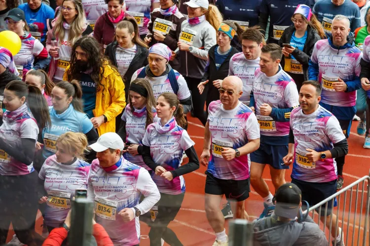 Wizz Air Cluj-Napoca Marathon reunește peste 9.000 de alergători din 43 de țări