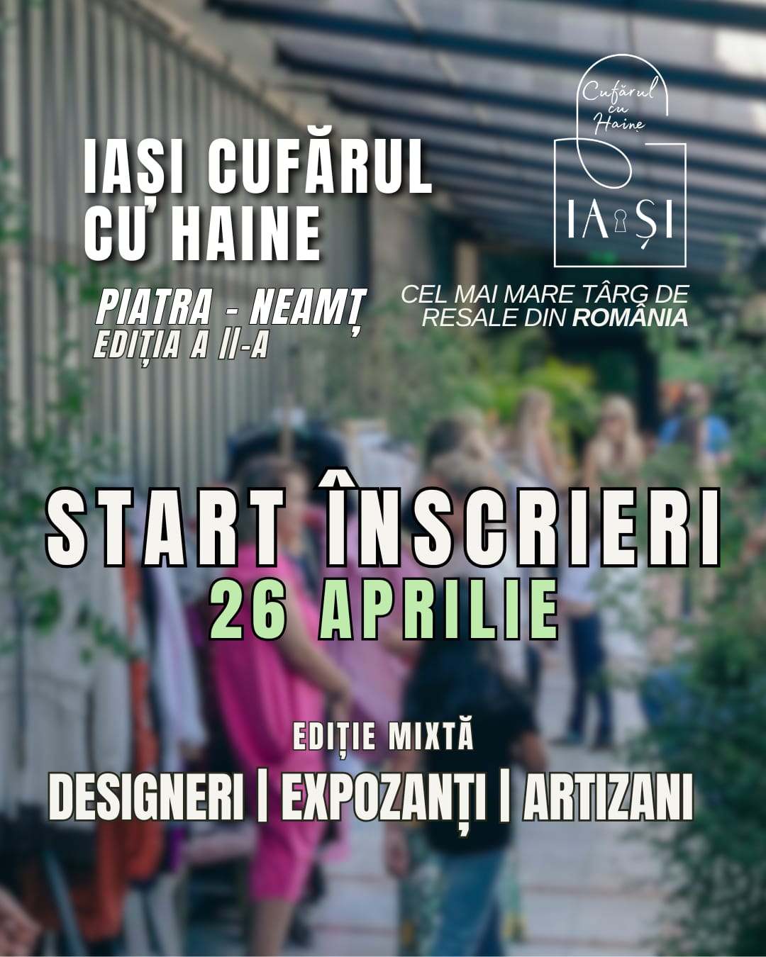 „Ia Și Cufărul cu Haine” revine la Piatra-Neamț cu o ediție inovatoare