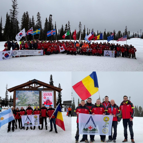 Salvamont România se afirmă la Congresul Mondial de Salvare montană din Canada