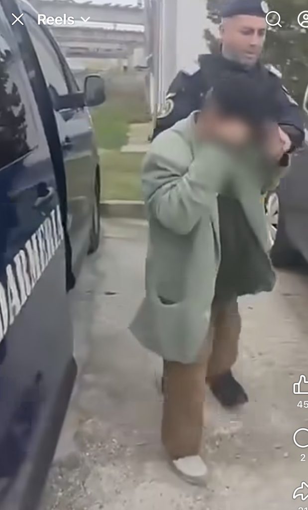 Intervenție a jandarmilor după sesizarea unui caz de agresiune asupra minorelor