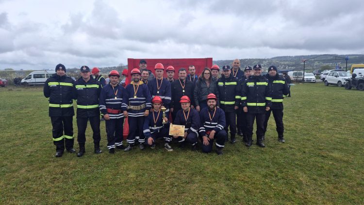 Echipa SVSU Coaș câștigă locul I la concursul zonal de urgență