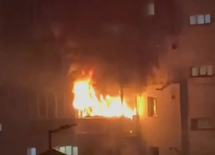 Incendiu de apartament la Gherla, pompierii intervin rapid