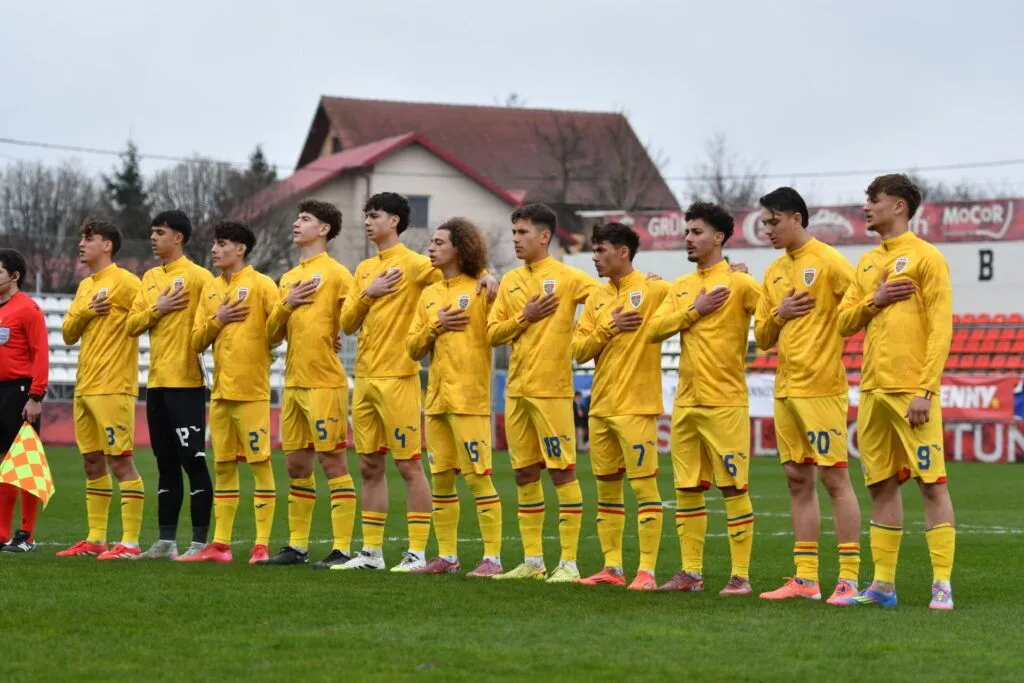 România U18 înfruntă Liechtenstein U18 cu un scor impresionant de 11-0