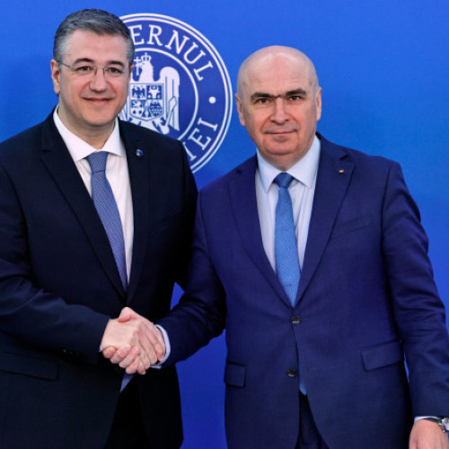 Întrevedere între premierul Ilie Bolojan și comisarul european Tzitzikostas