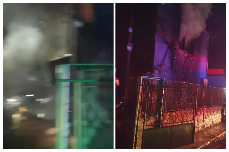 Incendiu devastator în Viștea: o victimă găsită carbonizată