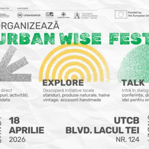 UrbanWise FEST: Festival de sustenabilitate în Sectorul 2 al Bucureștiului