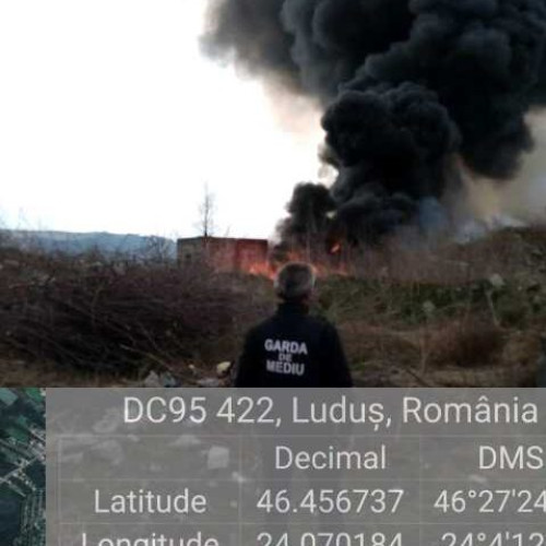 Amendă de 45.000 de lei pentru Primăria Luduş după un incendiu