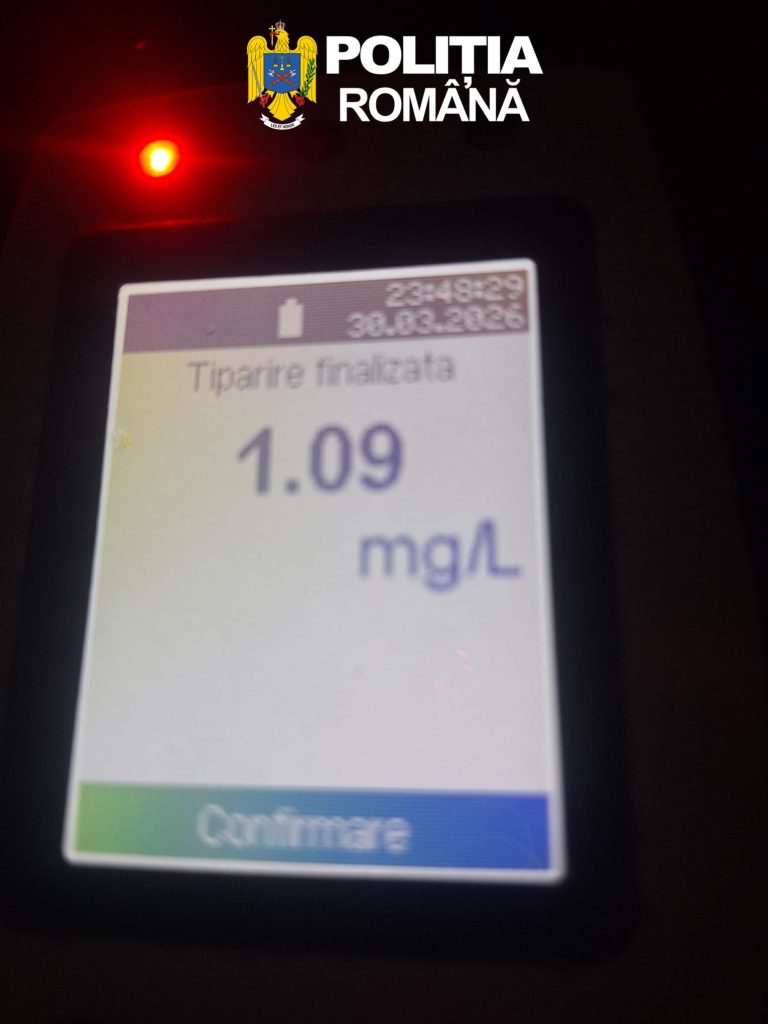 Bărbat din Novaci, cercetat penal pentru conducere sub influență