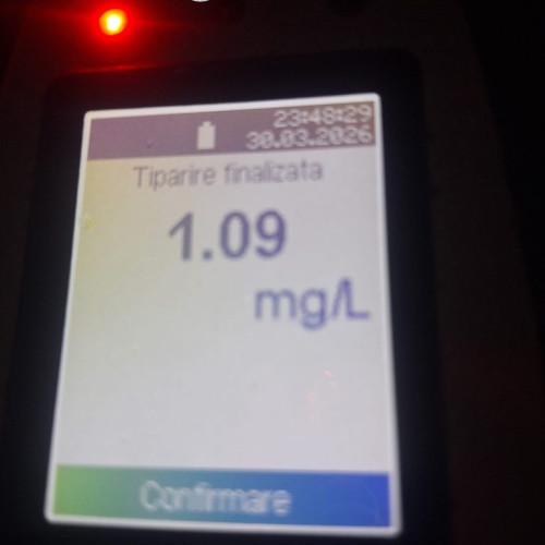 Bărbat din Novaci, cercetat penal pentru conducere sub influență