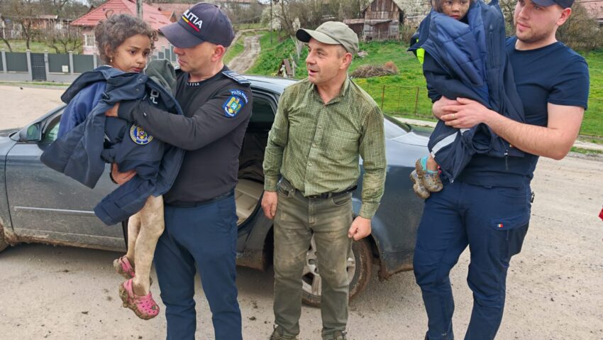 Fetițele dispărute din Târnăveni au fost găsite în siguranță