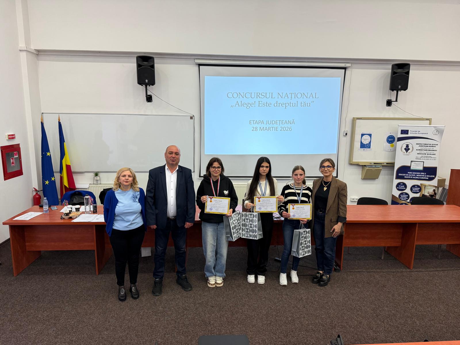 Concursul național pe teme de protecția consumatorilor s-a desfășurat la Giurgiu