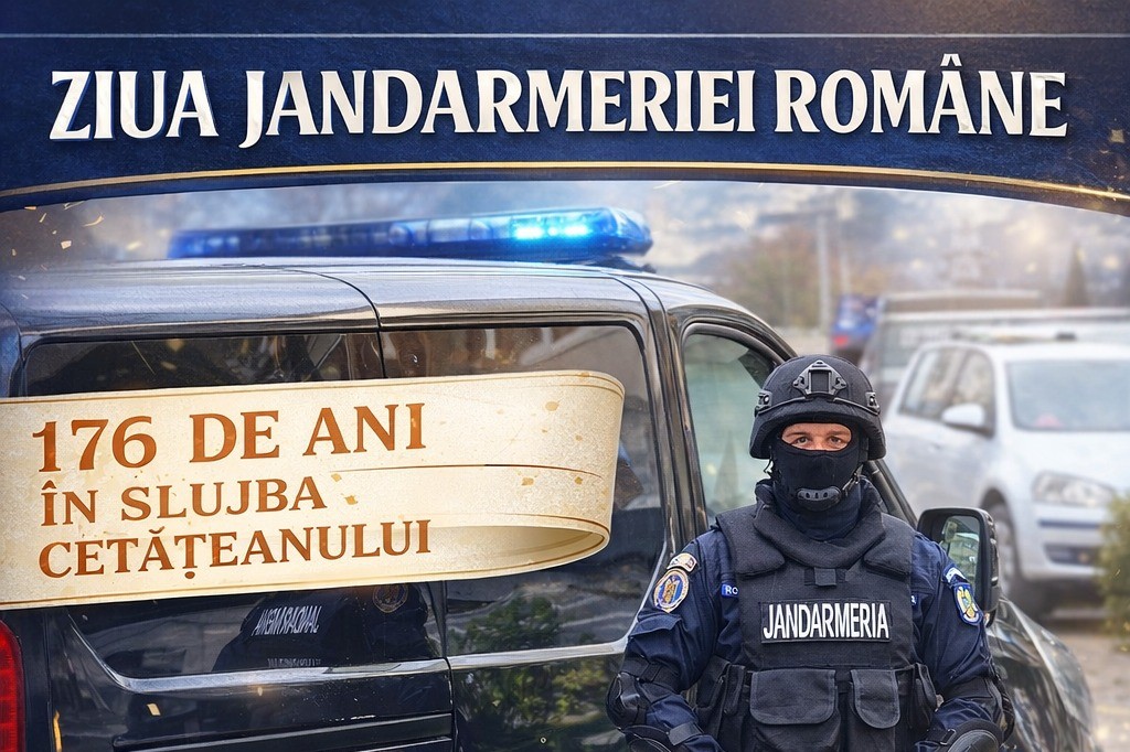 Giurgiuvenii sunt invitați la Ziua Jandarmeriei Române