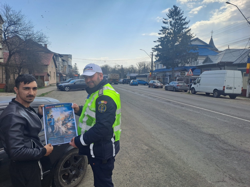 Polițiștii din Neamț sancționează 266 de abateri ale pietonilor în o săptămână