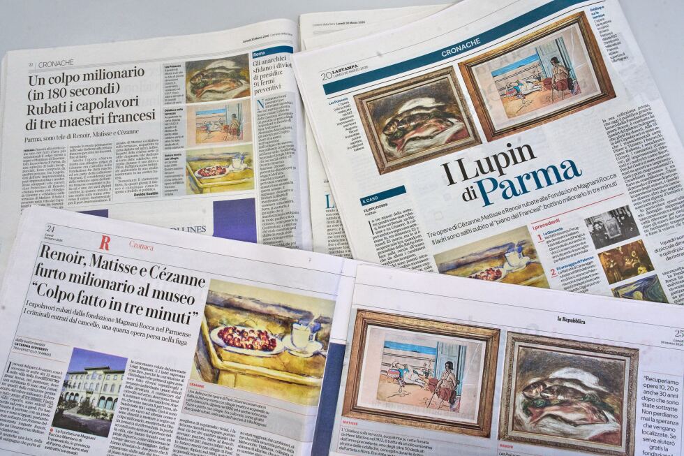 Thieves steal paintings by Renoir, Cézanne and Matisse from Italian private museum - AP News