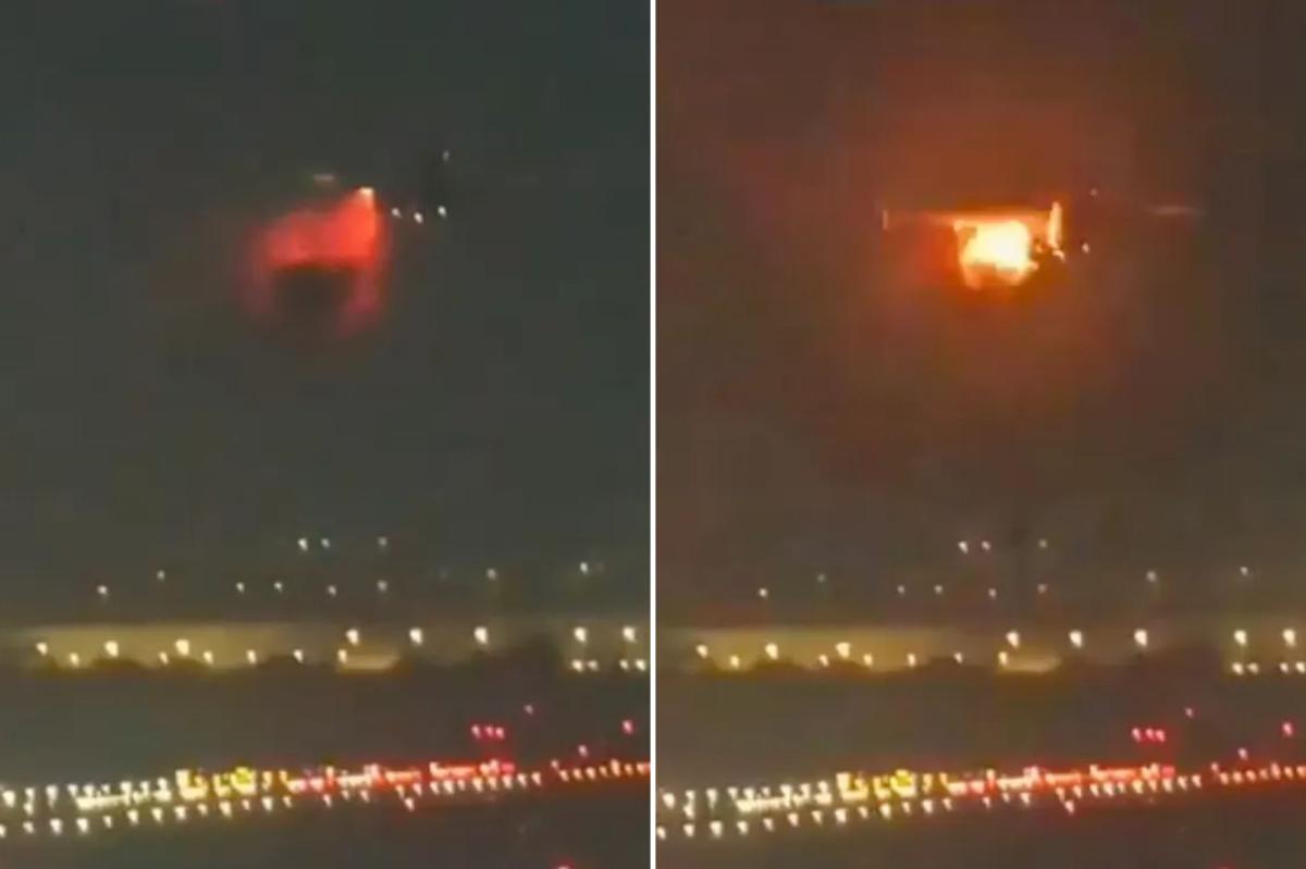 Delta flight's engine explodes in heart-stopping video — forcing packed plane to make emergency landing - New York Post