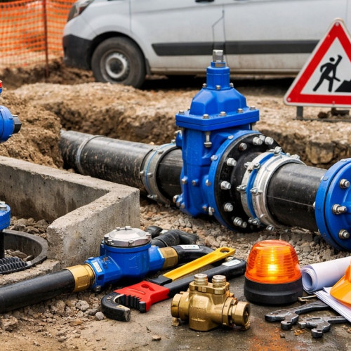 Reabilitarea rețelei de apă pe strada Luceafărului a fost finalizată