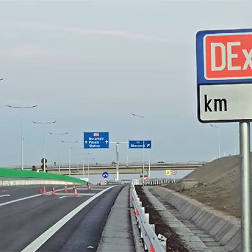 Lucrări de reparații pe Drumul Expres DEx12 Craiova–Pitești în plină desfășurare