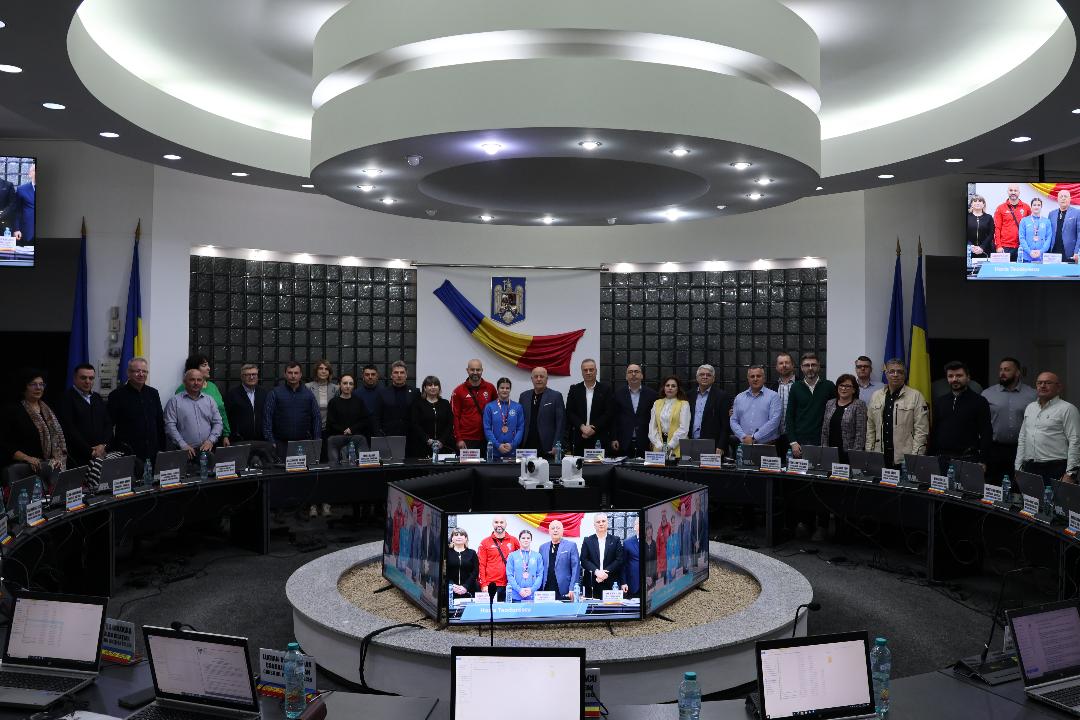 Iasmina Moraru, premiată pentru realizările sale sportive la CJ Tulcea