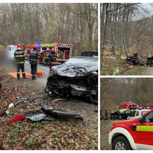 Accident grav pe DJ107R: trafic blocat între Făget și Sălicea