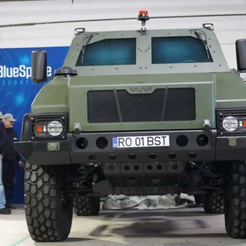 Vehiculul blindat VLAH din România, pregătit pentru industria de apărare