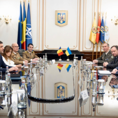 Radu Miruță discută cu oficiali ucraineni despre dronele fără pilot