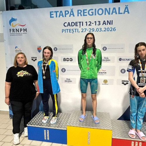 Alexandra Dosaru se califică pentru Campionatul Național de Înot din iulie