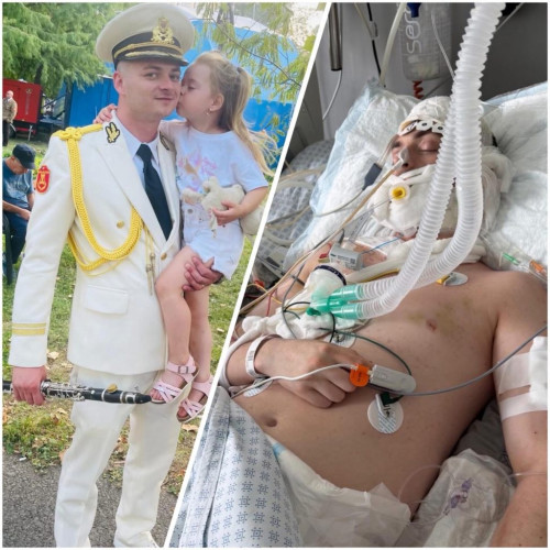 Familia din Brăila luptă pentru recuperarea militarului grav rănit într-un accident rutier