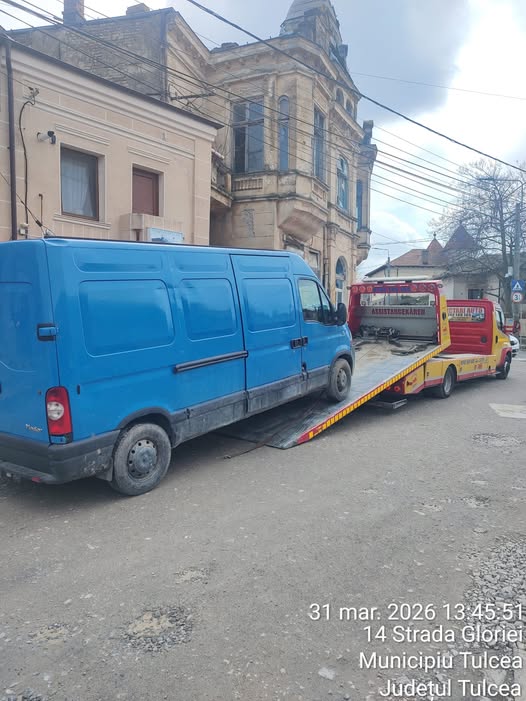 Poliția Locală Tulcea avertizează despre măsurile pentru autovehiculele abandonate