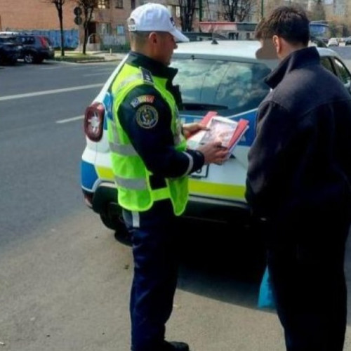 Acțiune a poliției în Brașov pentru prevenirea accidentelor rutiere