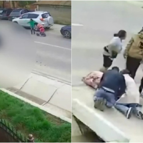 Copil de 4 ani lovit de mașină în Bacău, salvat de intervenția rapidă a unui polițist și a unei studente