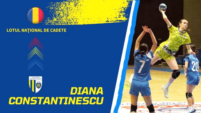 Diana Constantinescu, convocată din nou la naționala de handbal a României