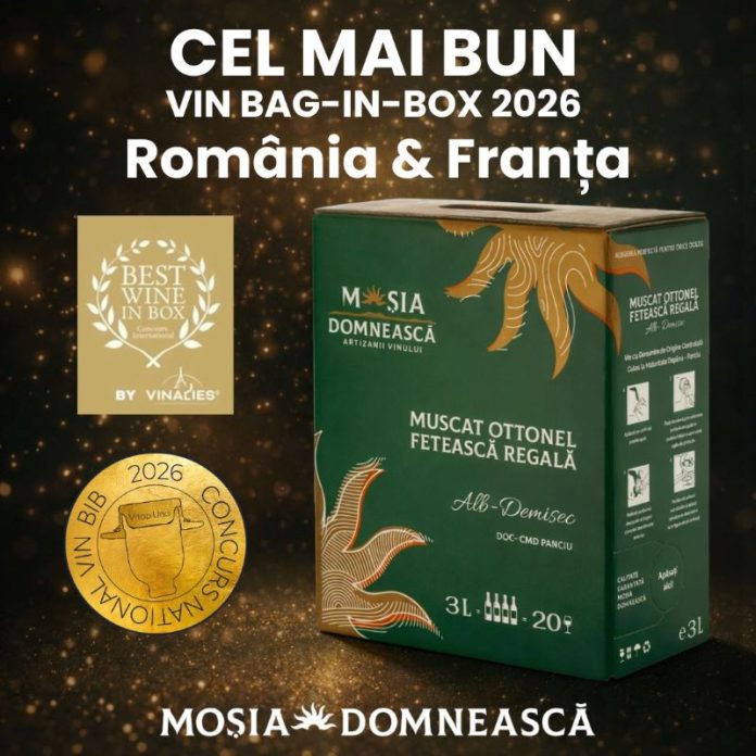 Vinuri românești premiate la concursul internațional VINALIES 2026