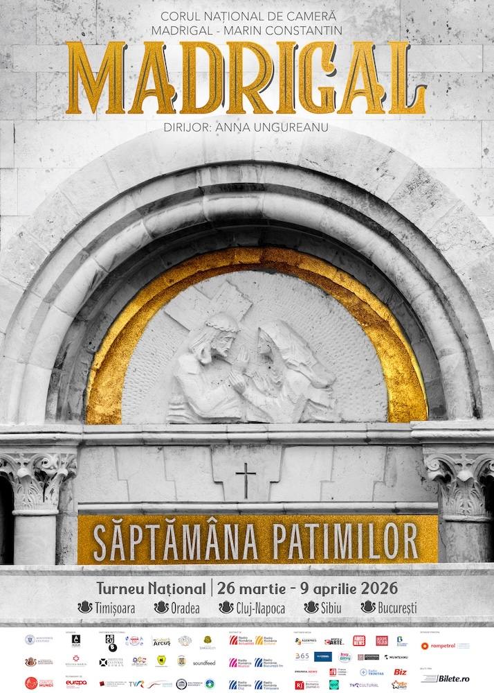 Corul Madrigal lansează Spectacolele Extraordinare „Săptămâna Patimilor” în București