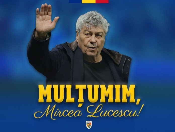 Mircea Lucescu și-a încheiat mandatul de selecționer al României