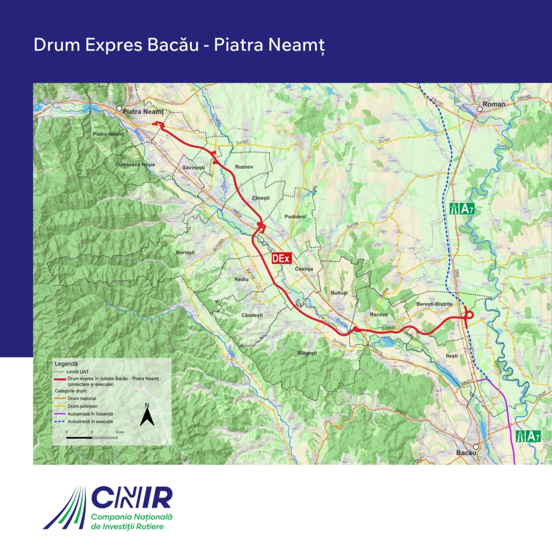 Contestație admisă pentru drumul expres Piatra-Neamț – Bacău