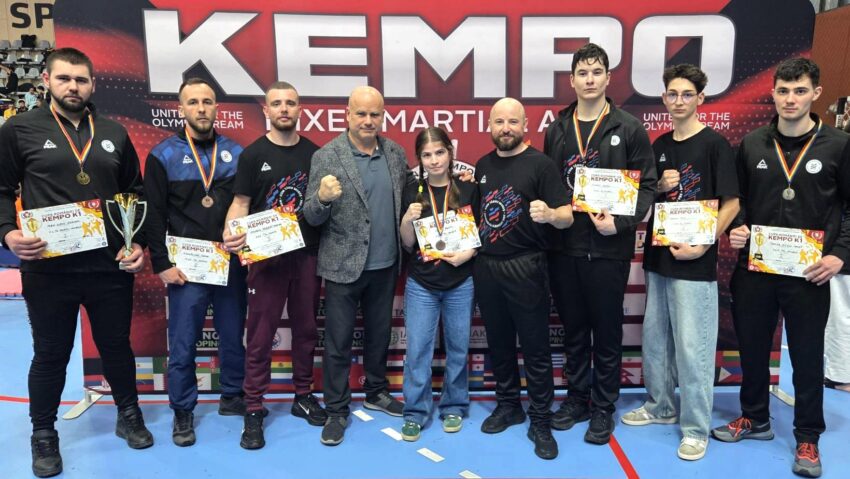 Sportivii de la CSM Târgu Mureș, pe podium la Cupa României la kempo K1