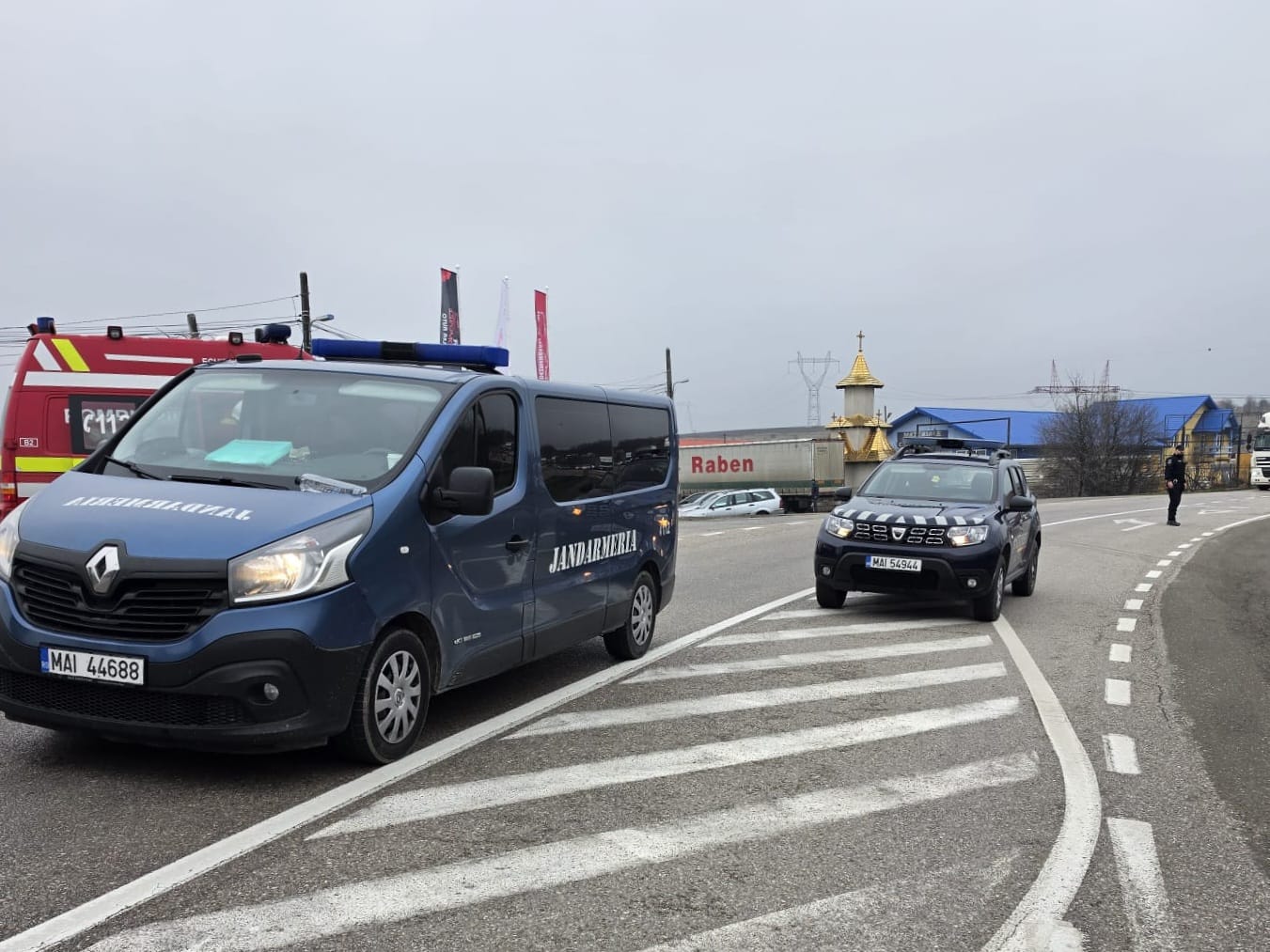 Jandarmii din Giurgiu intervin rapid la un accident rutier în Suceava