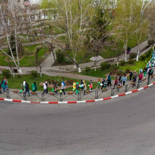 Marș pentru protejarea mediului organizat la Găești