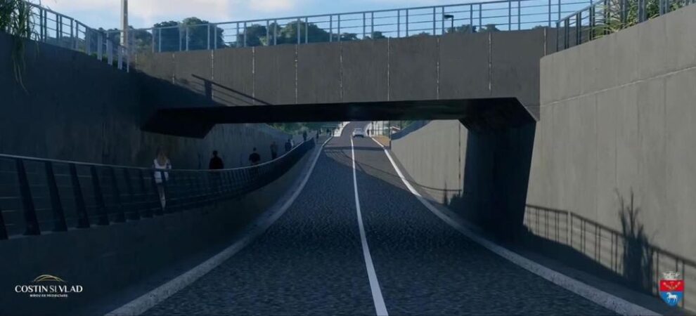 Contract de 9 milioane euro pentru pasajul subteran din Beclean