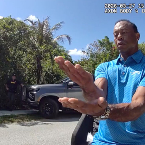Tiger Woods arestat după un accident de mașină în Florida
