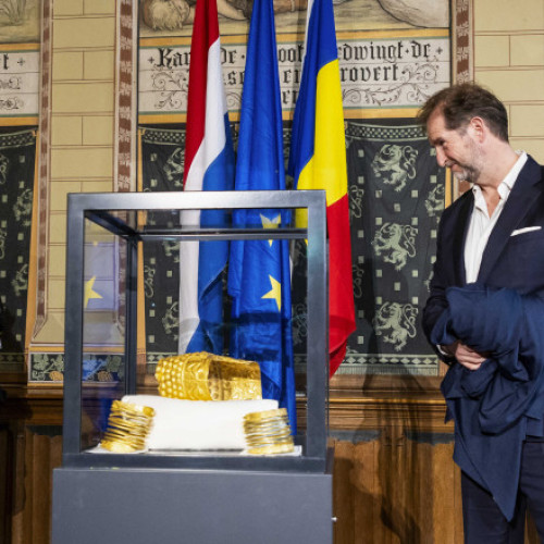 Tezaurul dacic furat din Olanda se întoarce în România