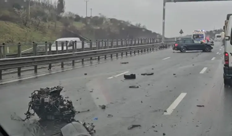 Accident rutier pe A3: doi răniți în coliziune între Turda și Gilău