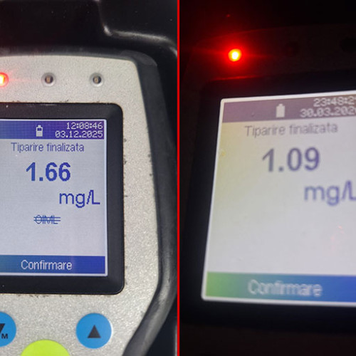 Poliția din Novaci reține un bărbat pentru conducere sub influența alcoolului