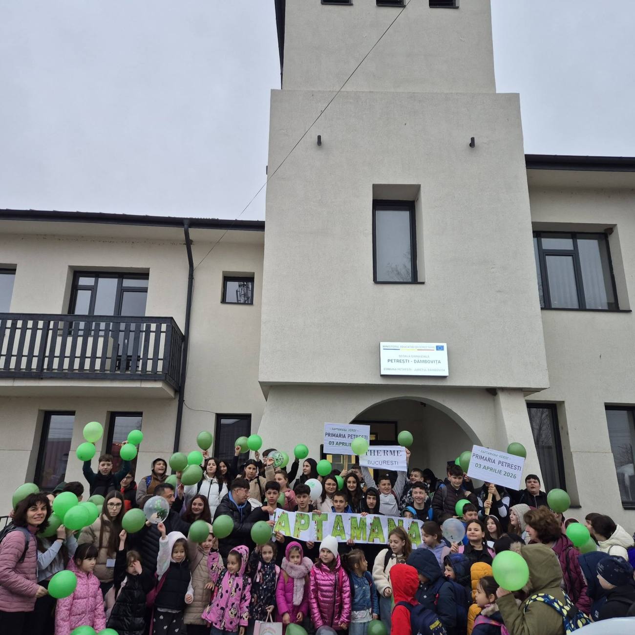 Elevii din Petrești își sărbătoresc Săptămâna Verde la Therme București