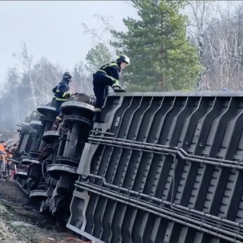 Accident feroviar în Rusia: peste 20 de răniți, printre care patru copii