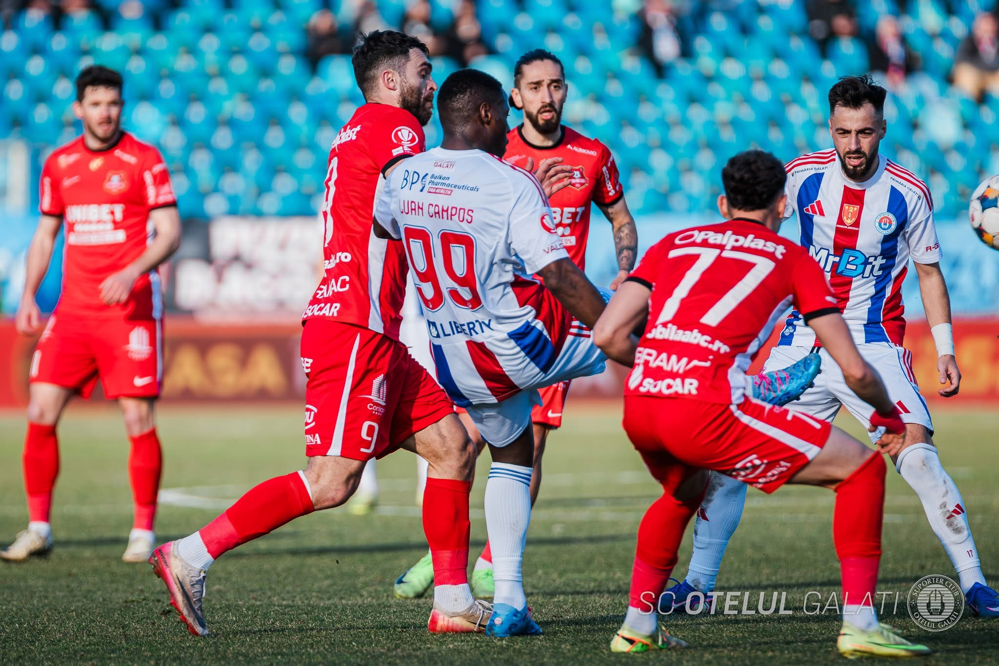 Situație critică pentru Oțelul înainte de meciul cu FC Hermannstadt