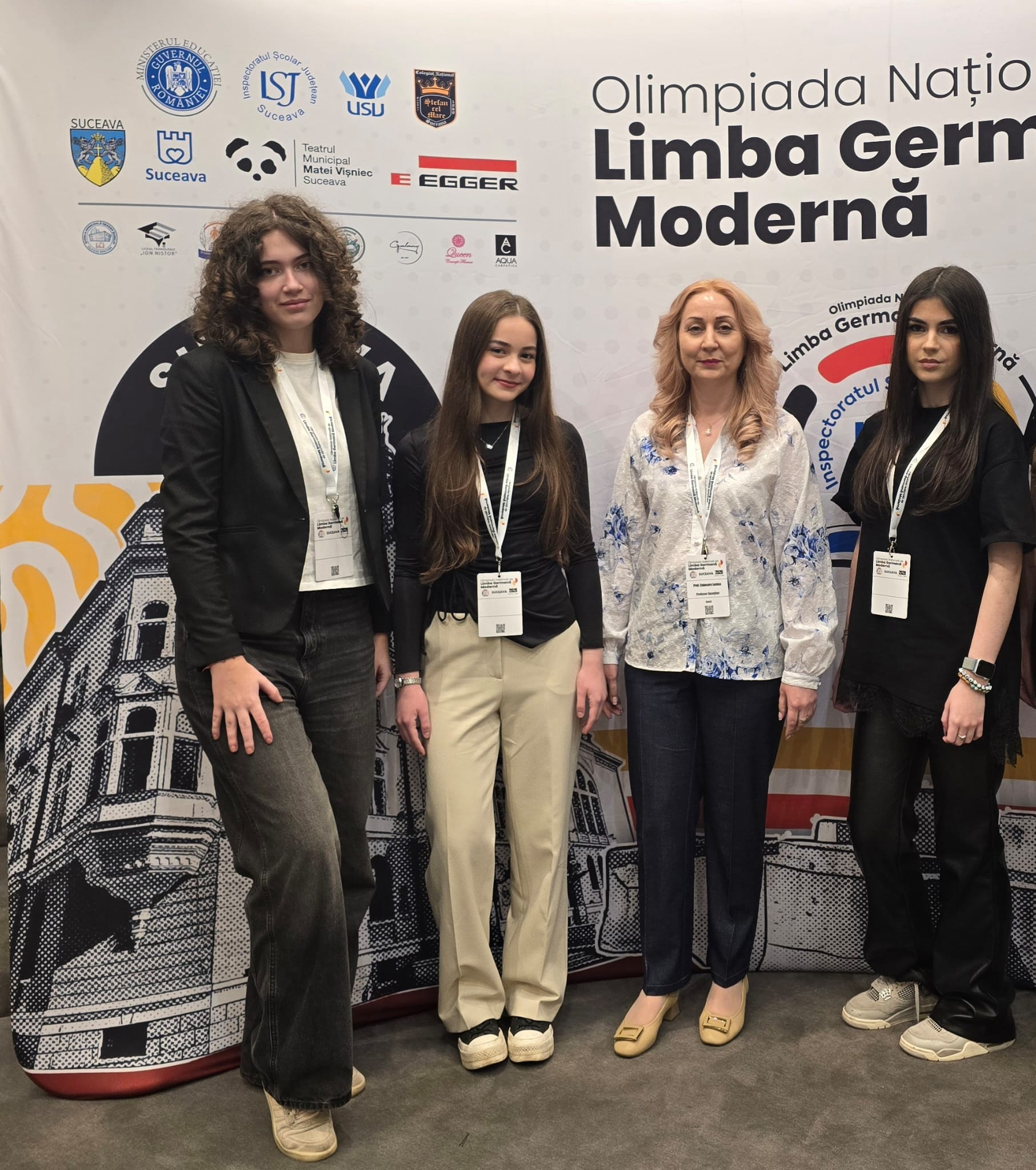 Trei eleve de la CNVA, mare succes la Olimpiada națională de limba germană