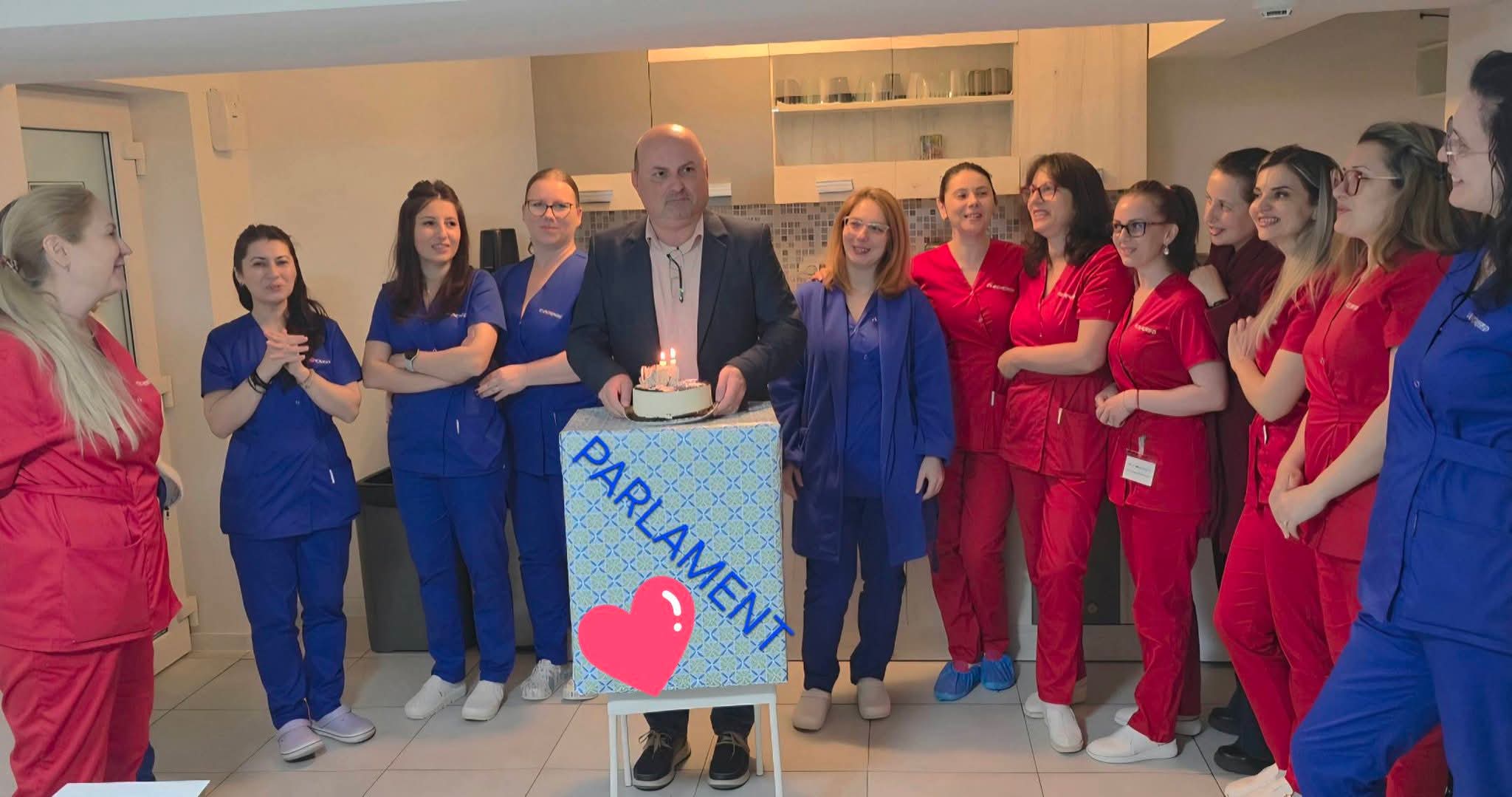 Tudor Pungan, sărbătorit de colegi cu ocazia zilei sale de naștere