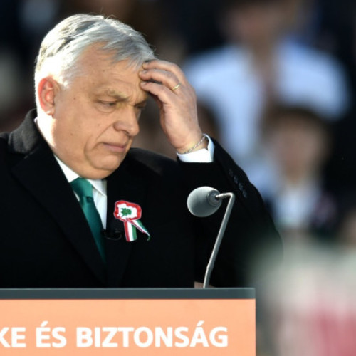 Proteste la Ambasada Ucrainei din Budapesta împotriva influenței Kievului