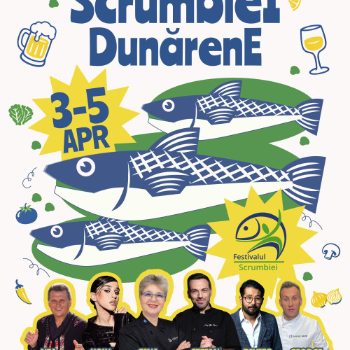 Nea Mărin va prezenta Festivalul Scrumbiei Dunărene 2026 la Galați